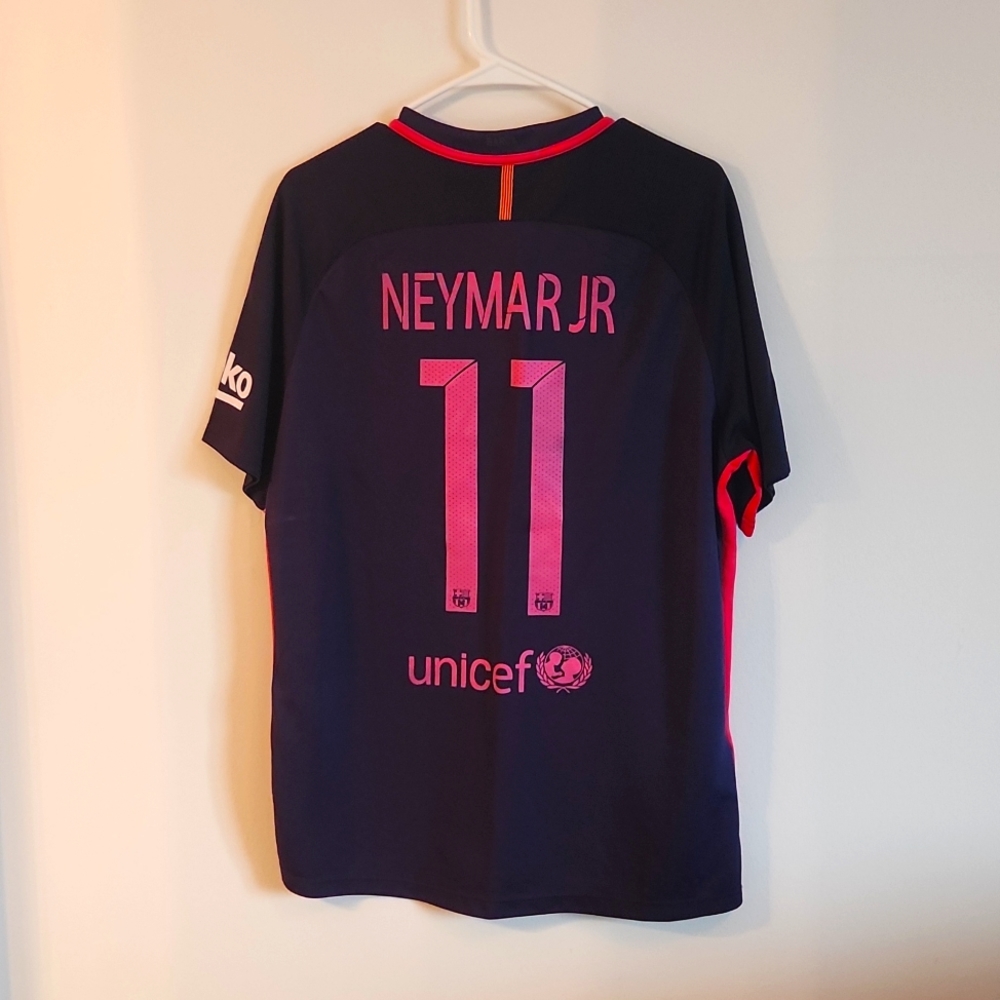 Neymar Jr. FC Barcelona Jersey (w/ 2015 FIFA WC Patch)
